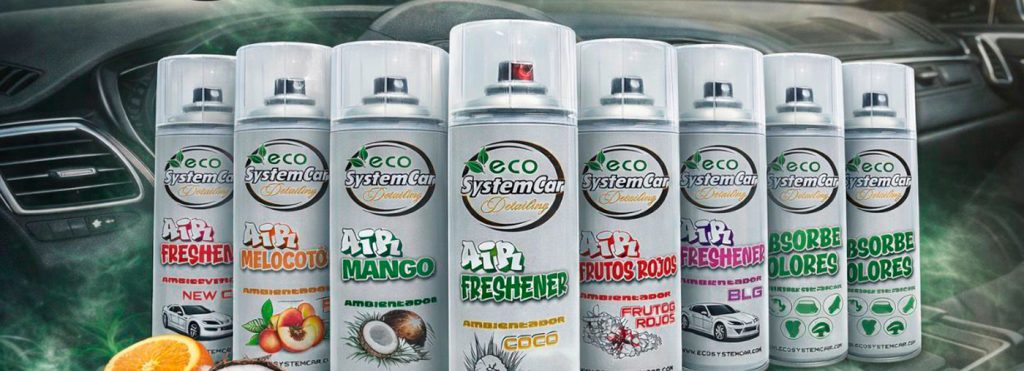 Ambientadores en spray de larga duracion ecosystemcar