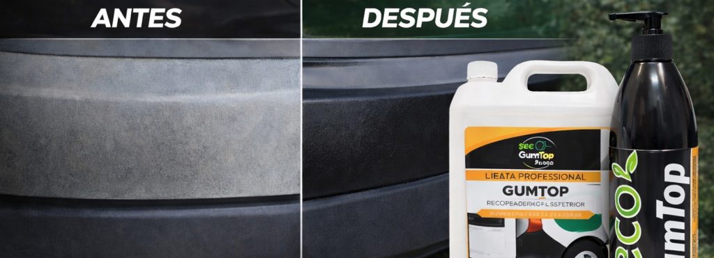 GumTop – Restaurador de plásticos de larga duración profesional